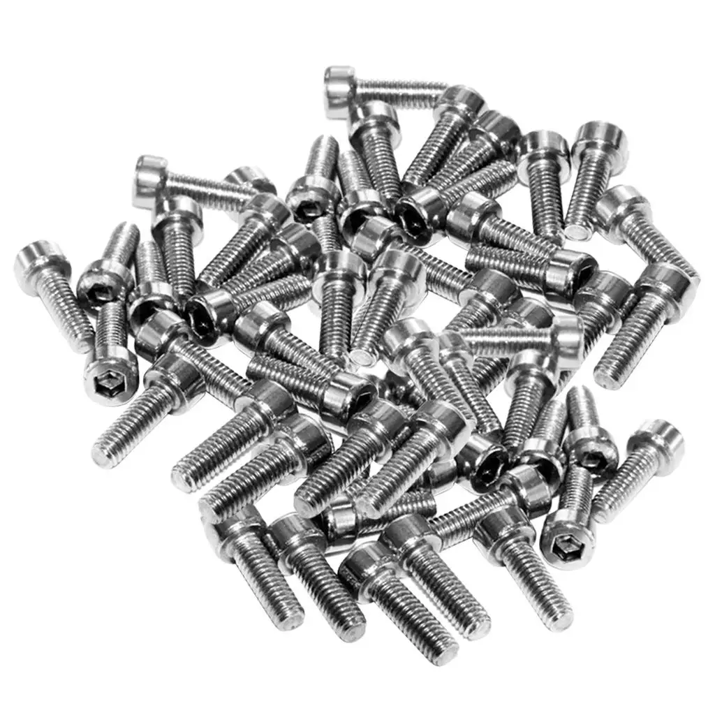 Stainless Steel Hex Nuts Assortment Kit with Hex Socket Bolts Cup Head Fasteners for Furniture Repair view 2
