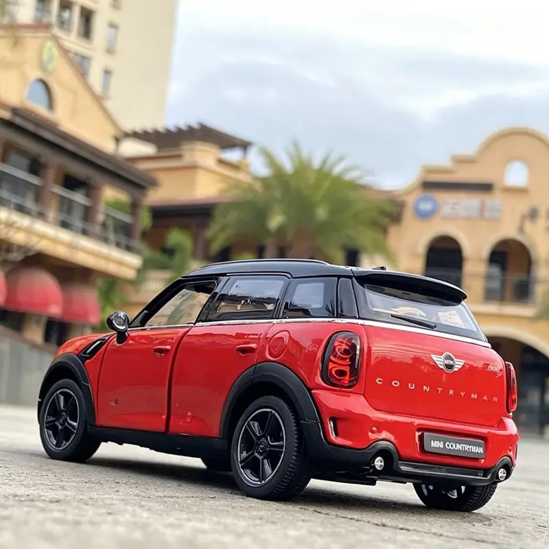 1/24 Mini Countryman Coopers Legierung-Automodell Druckguss Metall Klassische Fahrzeuge Hochdetailliertes Sammlerstück Kinderspielzeug Geschenk