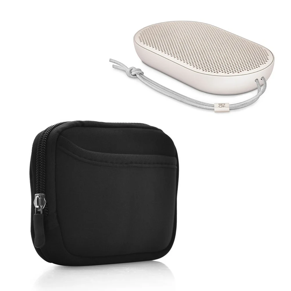 Diving Material Storage Bag For B&O P2 Wireless Speaker Portable Protective Speaker Case Speaker Carrying Nylon Case  ﻿