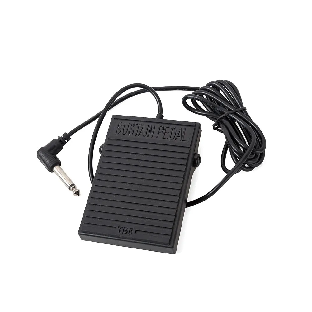 Universal Black Sustain Pedal Foot Controller Switch for Electronic Piano Keyboards Instruments Musical Tone Accessories