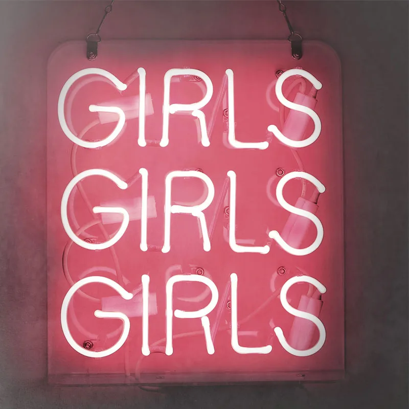 

Girl Girls Girls Neon Signs Girl Wall Decor Neon Light Sign Led Sign for Bedroom Neon Words Cool Art Neon Sign Cute Neon Lamps