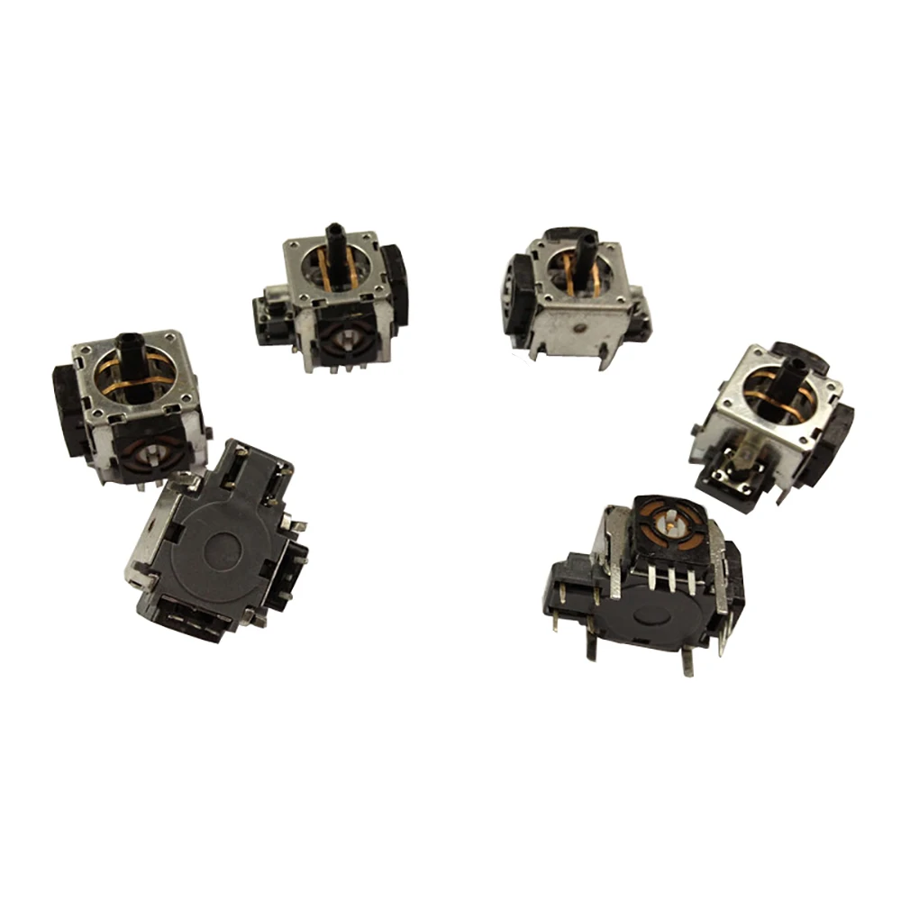 OSTENT-Reemplazo de Joystick analógico 3D para Sony PS2, Mando de Microsoft Xbox 360, 6 unidades
