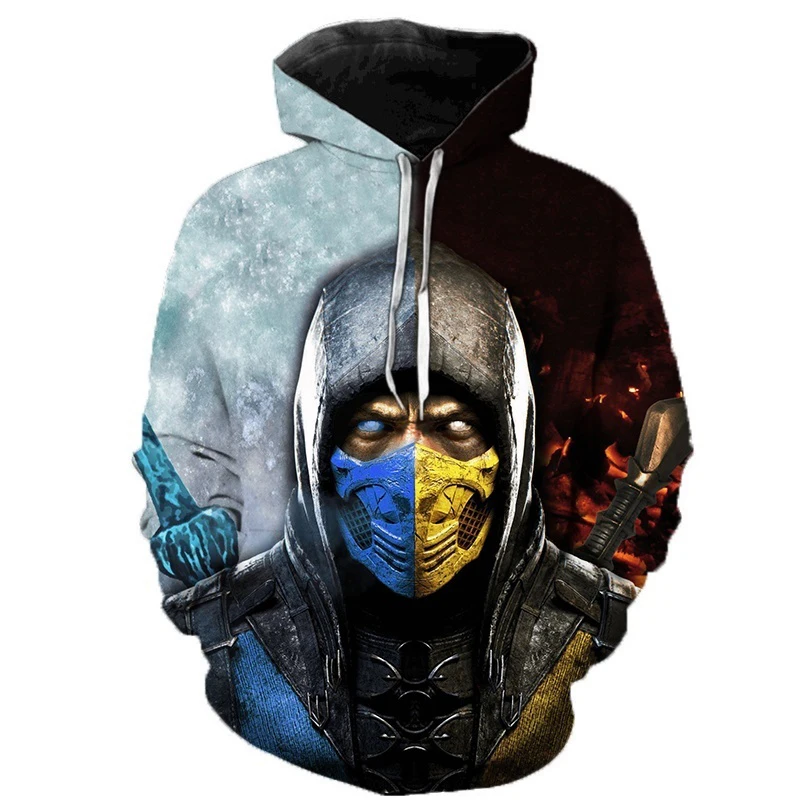 

Mortal Kombat Game 3D толстовка с принтом для мужчин и женщин, уличная одежда, модные толстовки, пуловеры большого размера, толстовки с капюшоном, топы, мужская одежда