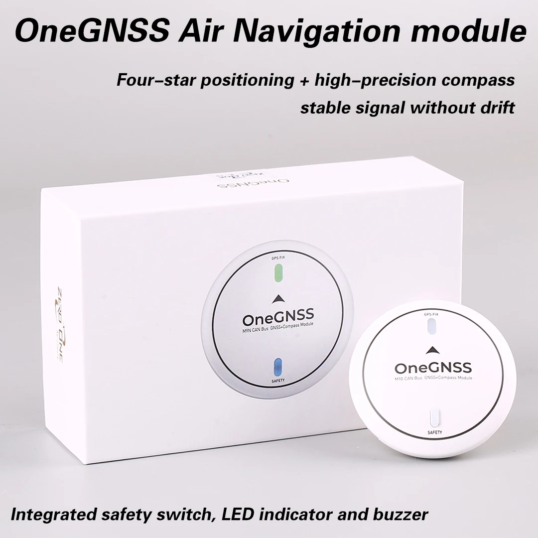 ZeroOne OneGNSS Air M10 CAN Bus GPS Navigation Module for UAV - Real-Time Location Tracking And Mapping