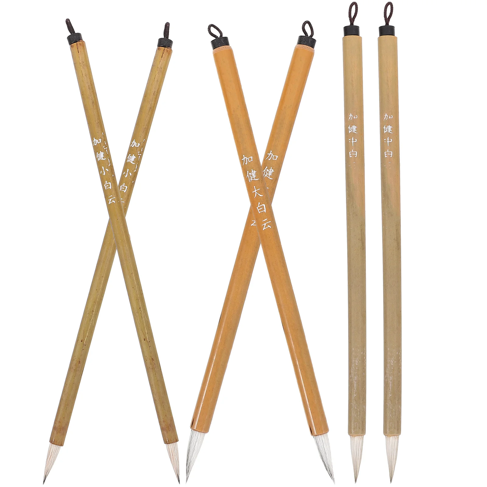 6 Pcs Jianhao Writing Pen Chinese Calligraphy Traditional for Beginners Accessories Pens Painting Small