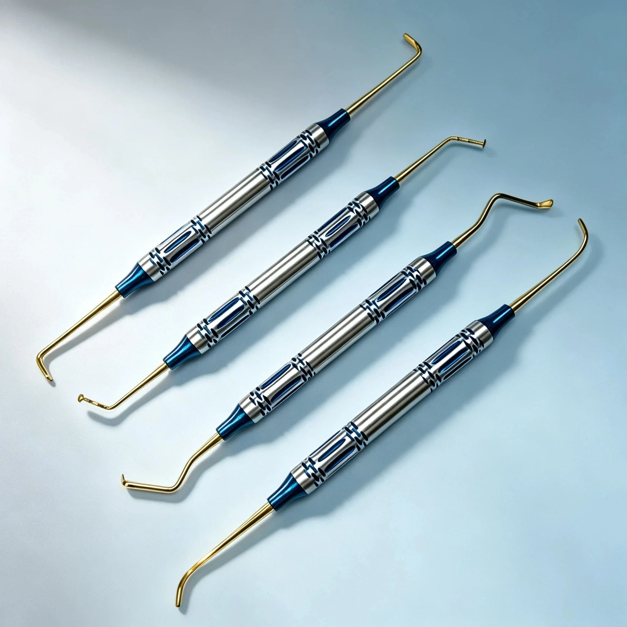 4Pcs/set Dental Sinus Lifting Elevation Kit Implant Periosteal Separator Plant External Lifting Dental Products