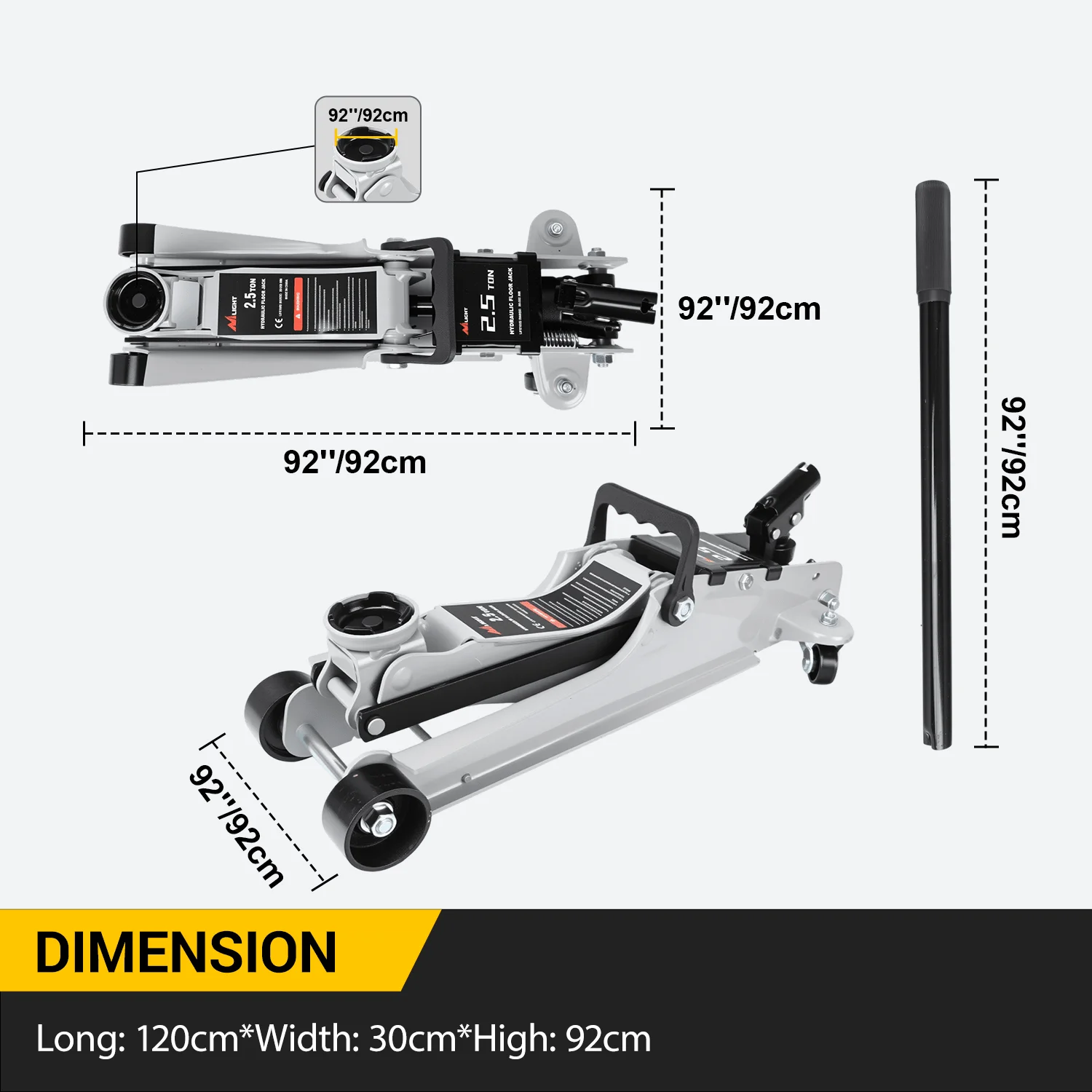 Thumbnail 4 - #1 Latest Hydraulic Floor Jacks Offers