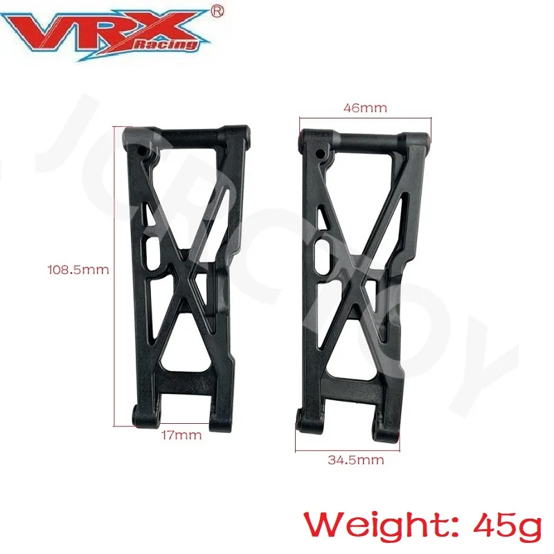 RC VRX 10112 Front Lower Susp Arm 10113 Rear Lower Susp Arm 2Pcs For VRX Racing RH1001/1002 RH1011/1013 RH817/818 RH1043/1045