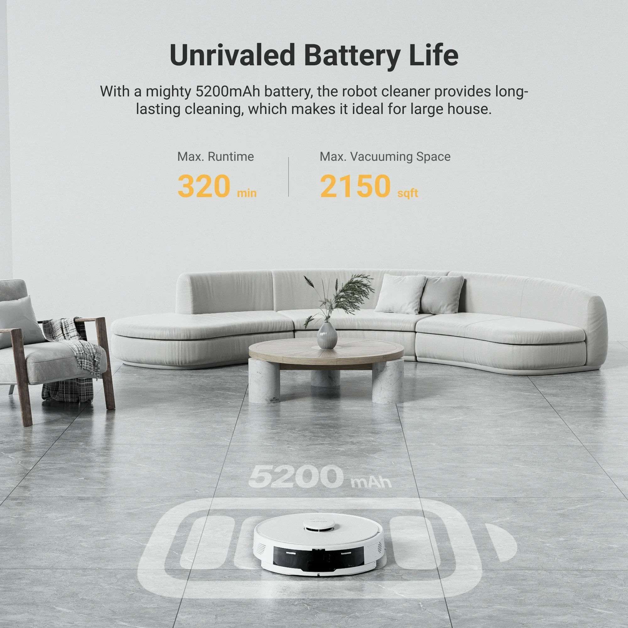 2026 Smart Electric Robotic Vacuum Cleaner Mop 2700Pa Suction for Home and Hard Floor Cleaning Vacuum Cleaner Robot