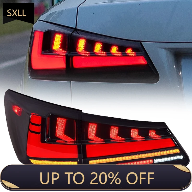 

SXLL IS250 IS300 IS350 ISF 2006-12 Light Emitting Diode Brake Signal Light Tuning Parts Automotive Tail Light System Automotive