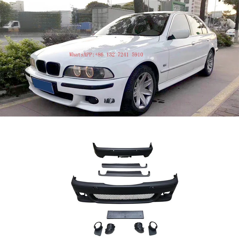 Hongsheng Factory Price  Car Tuning Bodykit Upgrade 5 Series E39(1996-2003) M5-Style Front/RearConversion Plastic Polsed