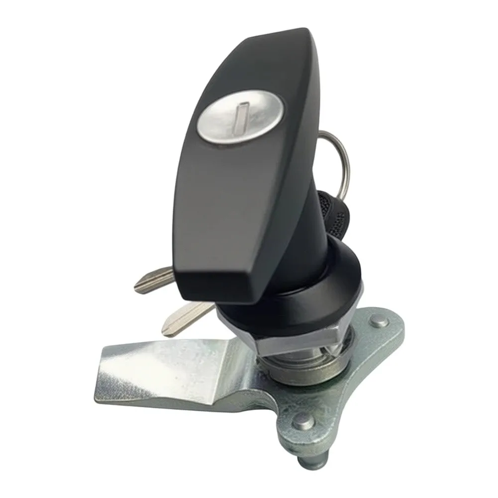 Marine Applications for Black Silver Heavy-Duty Lock Keyed for access Locking Mechanism Key Hardware Moisture Resistant