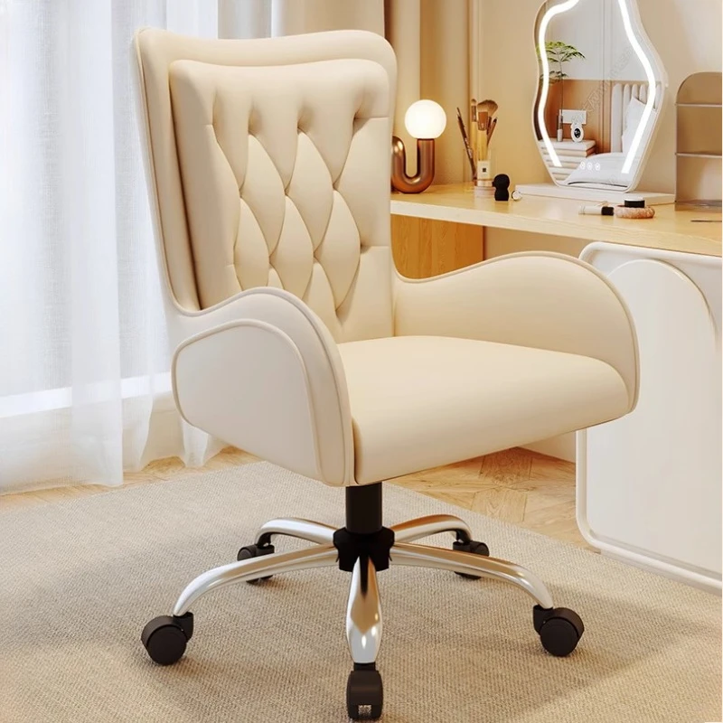

Light luxury office chair designer artistic home study swivel chair Relaxing ergonomic Lightweight fauteuil de bureau furniture