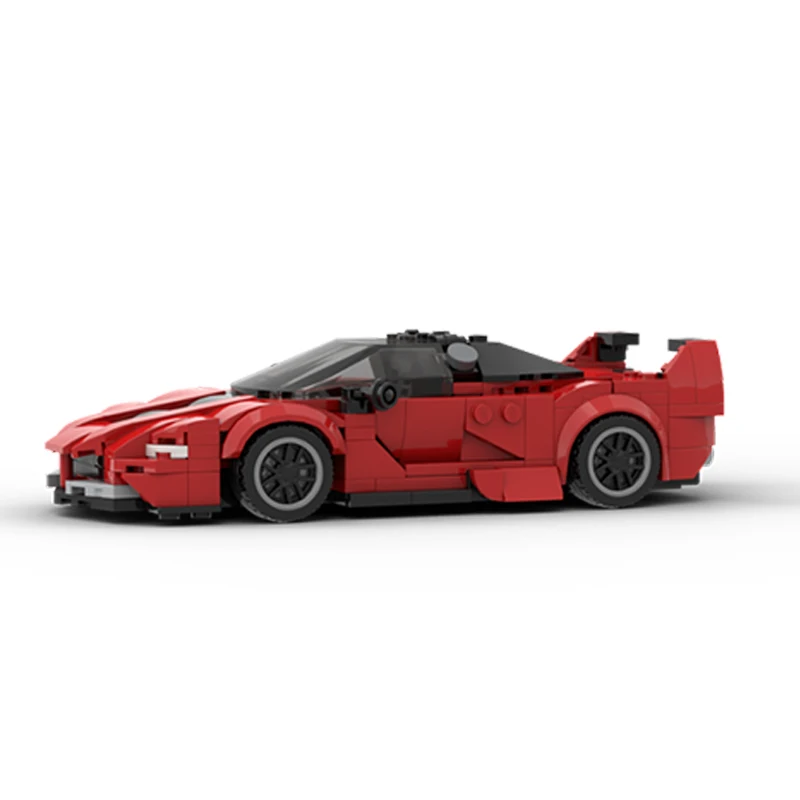 MOC Building Blocks Fxx-k V2 Supercar Display Stage Car Model DIY Creative Bricks Birthday Garage Collect Educational Toys Gifts