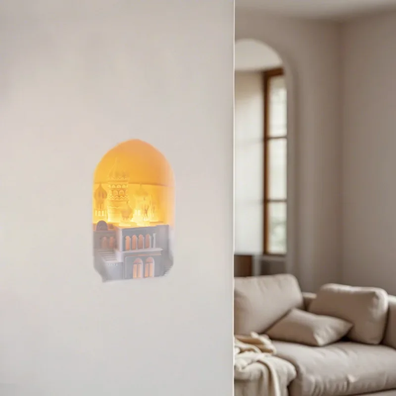 Applique d'angle induction gypse coin intégré