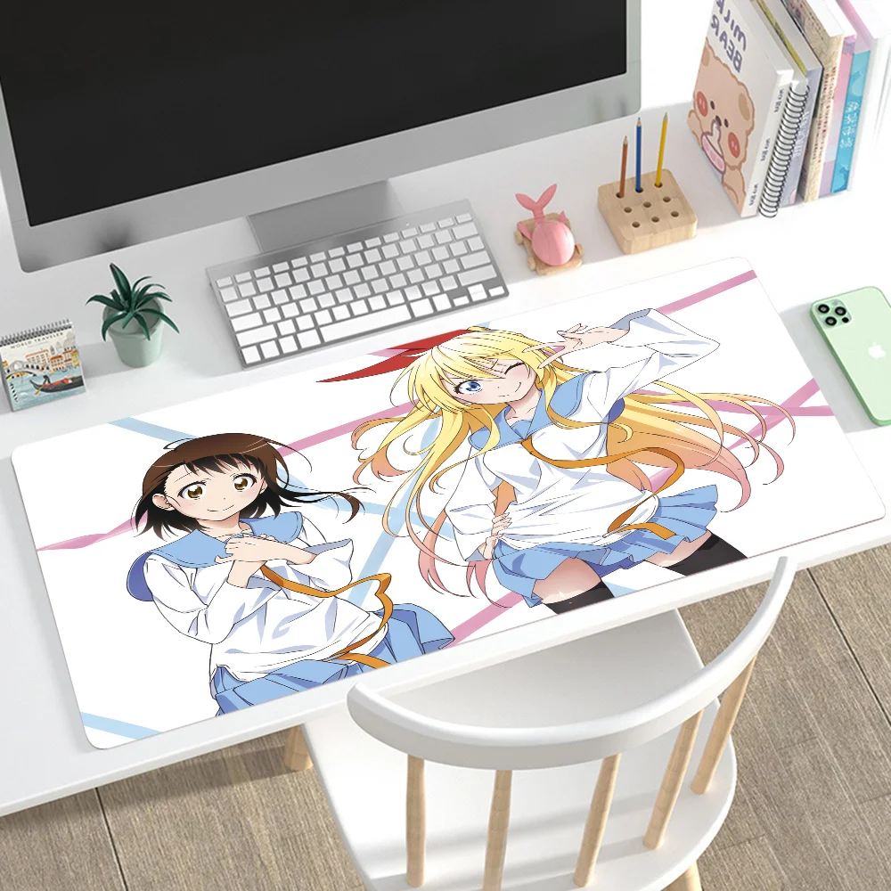 Nisekoi Mousepad Mouse Mat Desk Mat With Pad Gaming Accessories Prime Gaming XXL Keyboard Pad Padding Mat