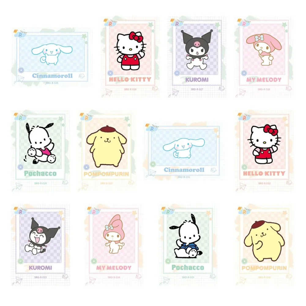 Original Sanrio Card For Children Hello Kitty Melody Kuromi's Friendship Adventure Limited Game Collection Card Christmas Gifts