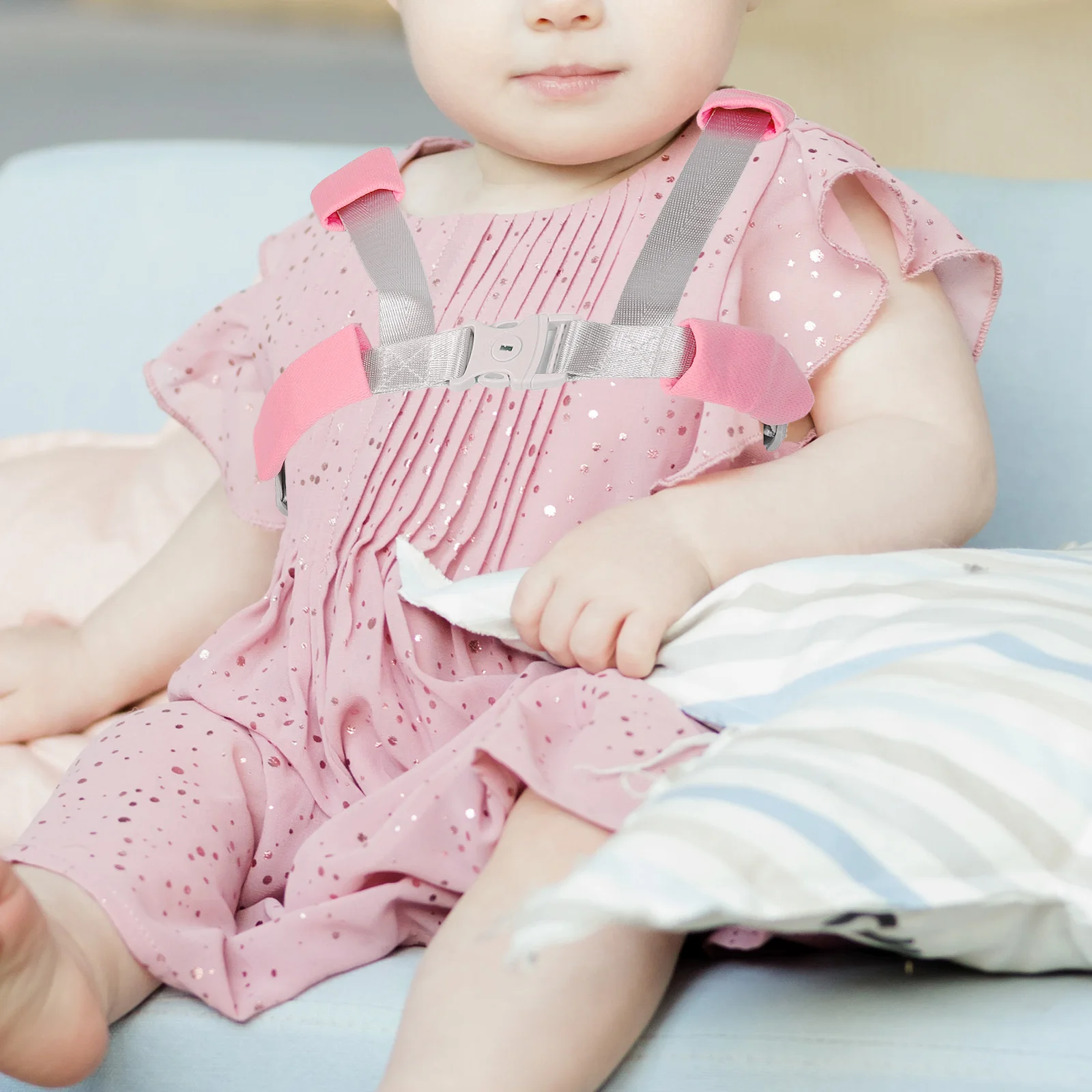 سوار معصم مضاد للفقدان للأطفال الصغار، حزام أمان قابل للتعديل مع حبل زنبركي، حزام مقود للأطفال، آمن للأطفال الصغار