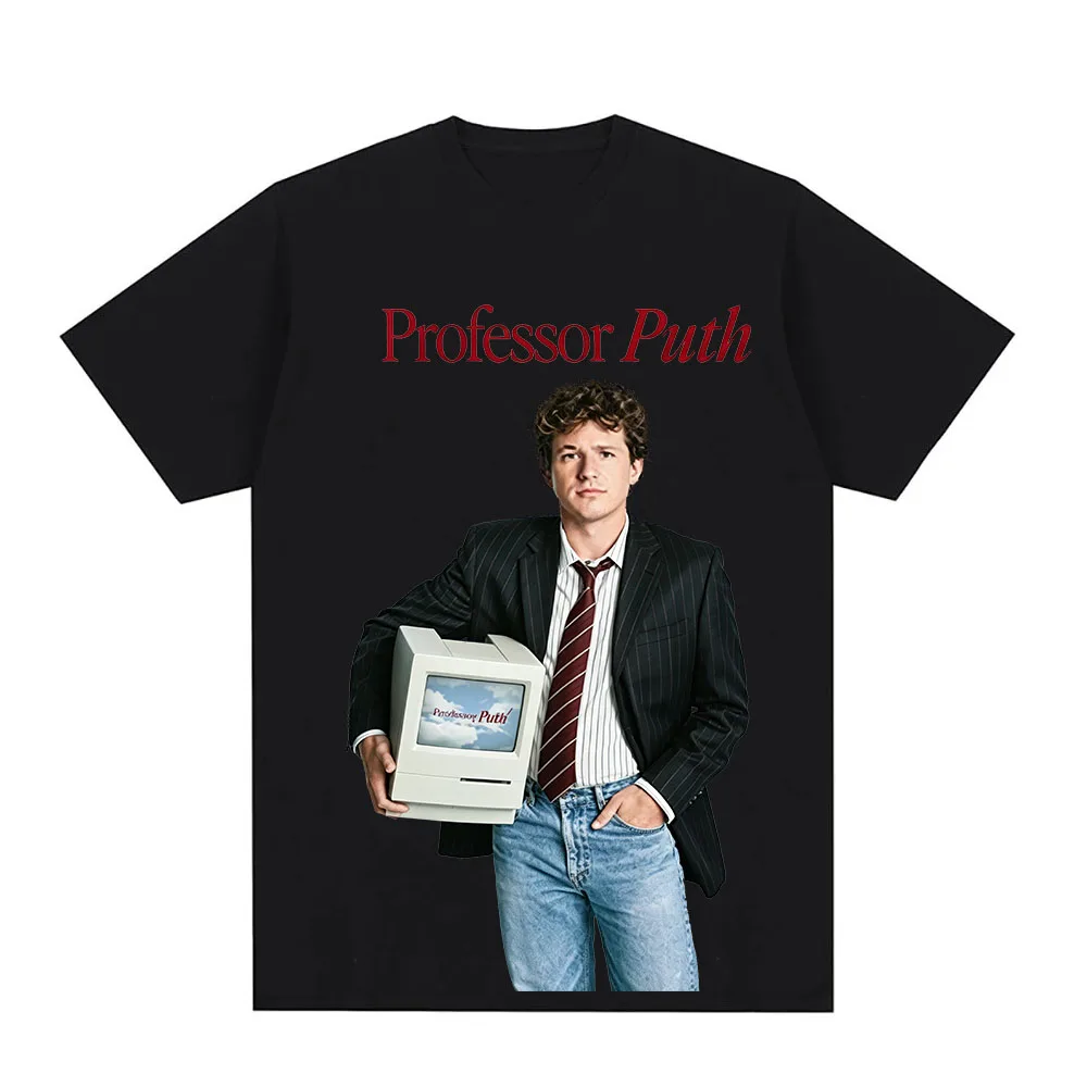 Charlie Puth Classic Graphic Printing T-shirt 100% Cotton Unisex Everyday Casual Streetwear Spring Summer Fashion O-neck Tops