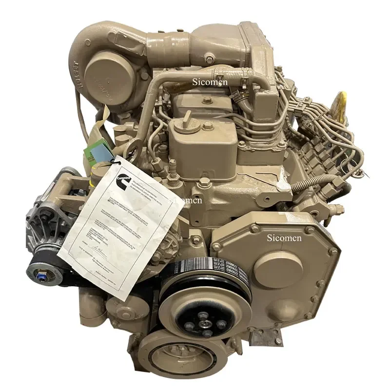 6D102 Engine for Crawler Excavator Hatz Engine Weichai Engine Spare Parts With Medium Cooling, the Quality Is Very Good