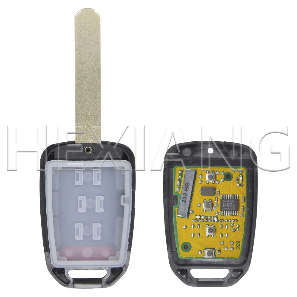 HE MLBHLIK6-1T 313.8MHz MLBHILK6-1TA 433.9MHz ID47 HITAG3 Chip Car Remote Key For Honda CRV Civic Accord LX Fit 2013-2017