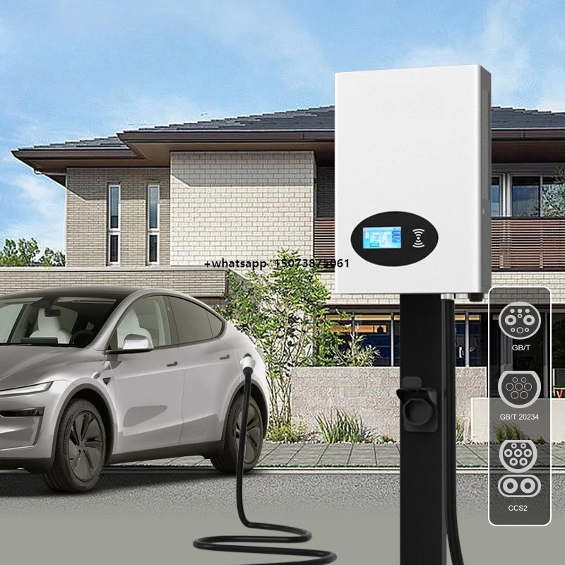 20kW Dual-Purpose EV Charging Pile IP54 Protected for Logistics Vans & Home Garages DC Output Current New Condition