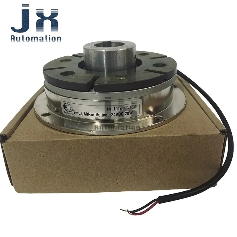 

Emco Lenze 14.115 Series 24VDC 28W 60Nm Electromagnetic Induction Braking Systems 14.115.12.1.2 Shaft Bore 28mm