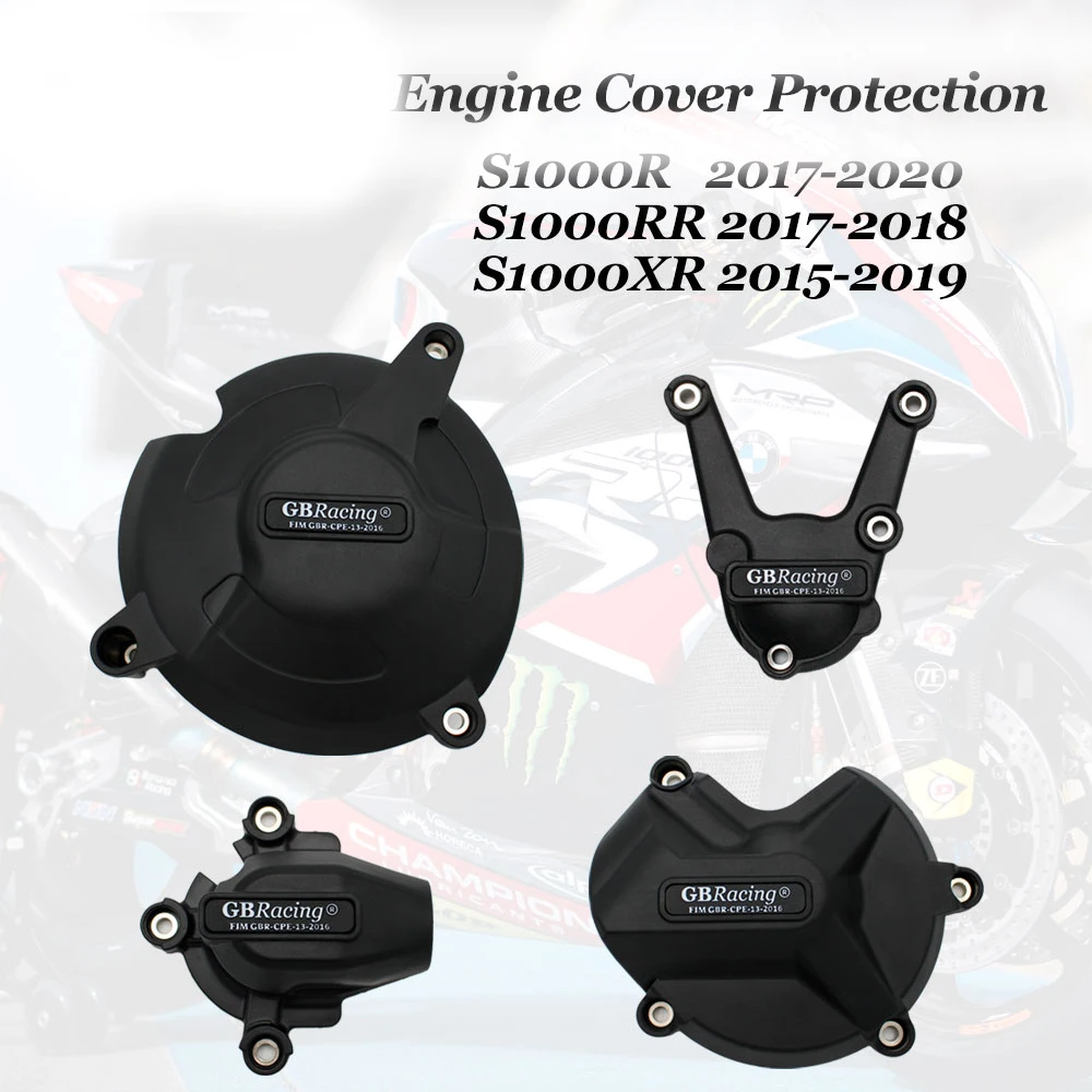 

For BMW S1000RR 2017-2018 S1000R 17-20 S1000XR 2015-2019 HP4 Motorcycles Engine Protection Cover