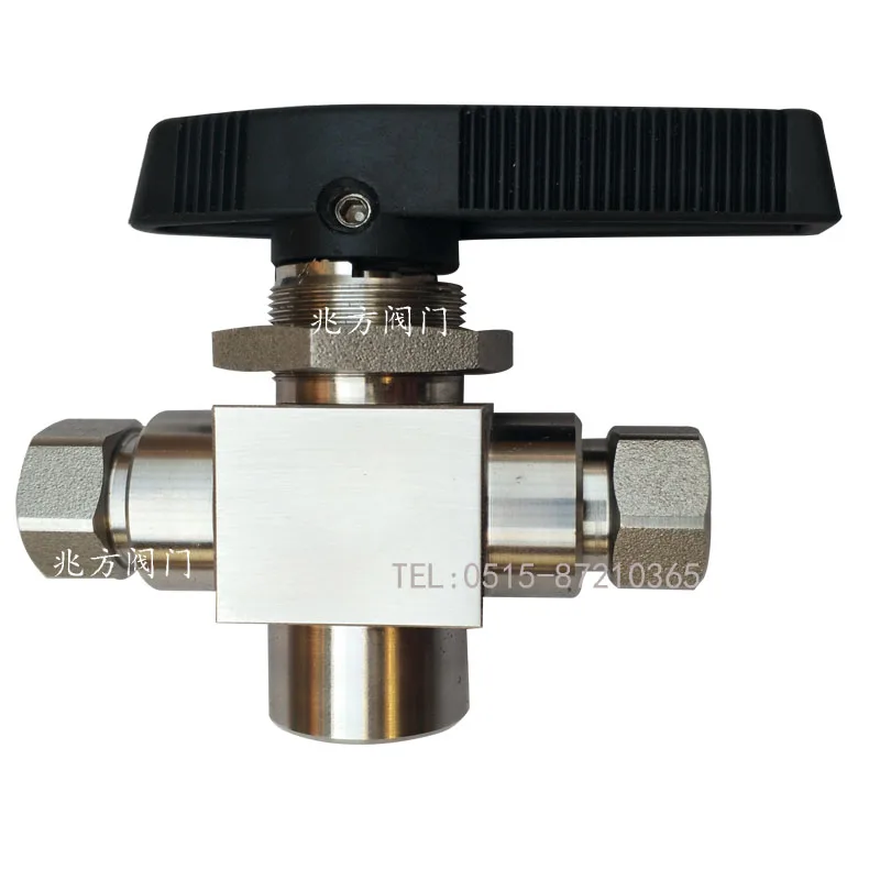 Natural Gas Filling Machine Gun Valve Two-Position Three-Way Gun Valve Hand Valve High Pressure Trunnion Imitation