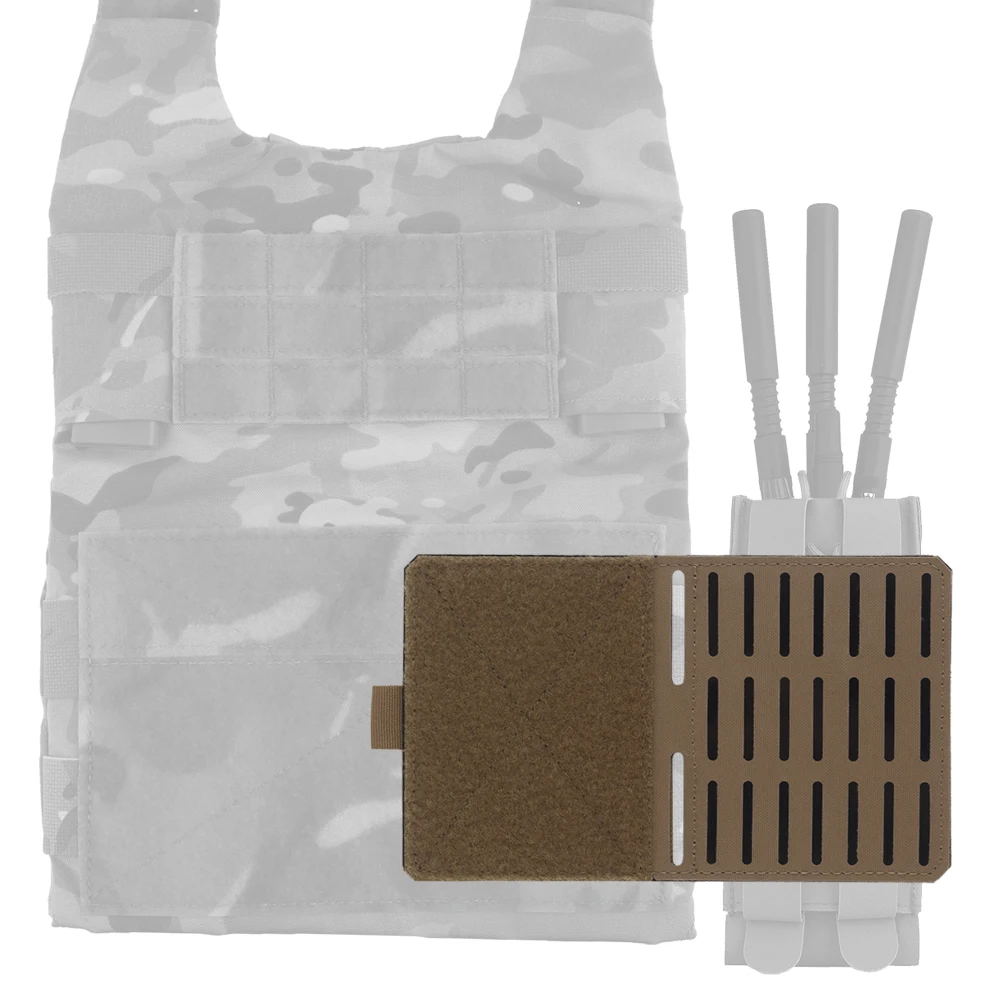 

Drop Pouch Double-Sided MOLLE System Hanging Plate for Tactical Plate Carrier Hunting Vest Accessories Radio Holster Pack