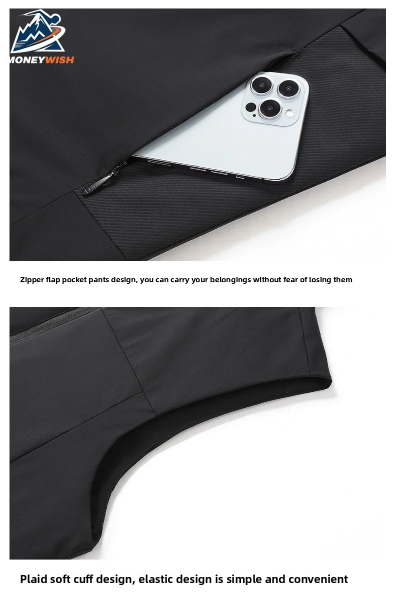 MONEYWISH الرجال القطن سترة 2025 جديد الرياضة في الهواء الطلق زائد القطن سميكة مكافحة الباردة الدافئة جاكيت بلا إكمام سترة شتوية عادية أسفل