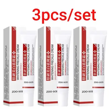フェイシャルスキンケアクリーム,美白クリーム,スキンケア,肝斑の黒ずみを取り除き,保湿,明るくします,1セットあたり3個,20ml