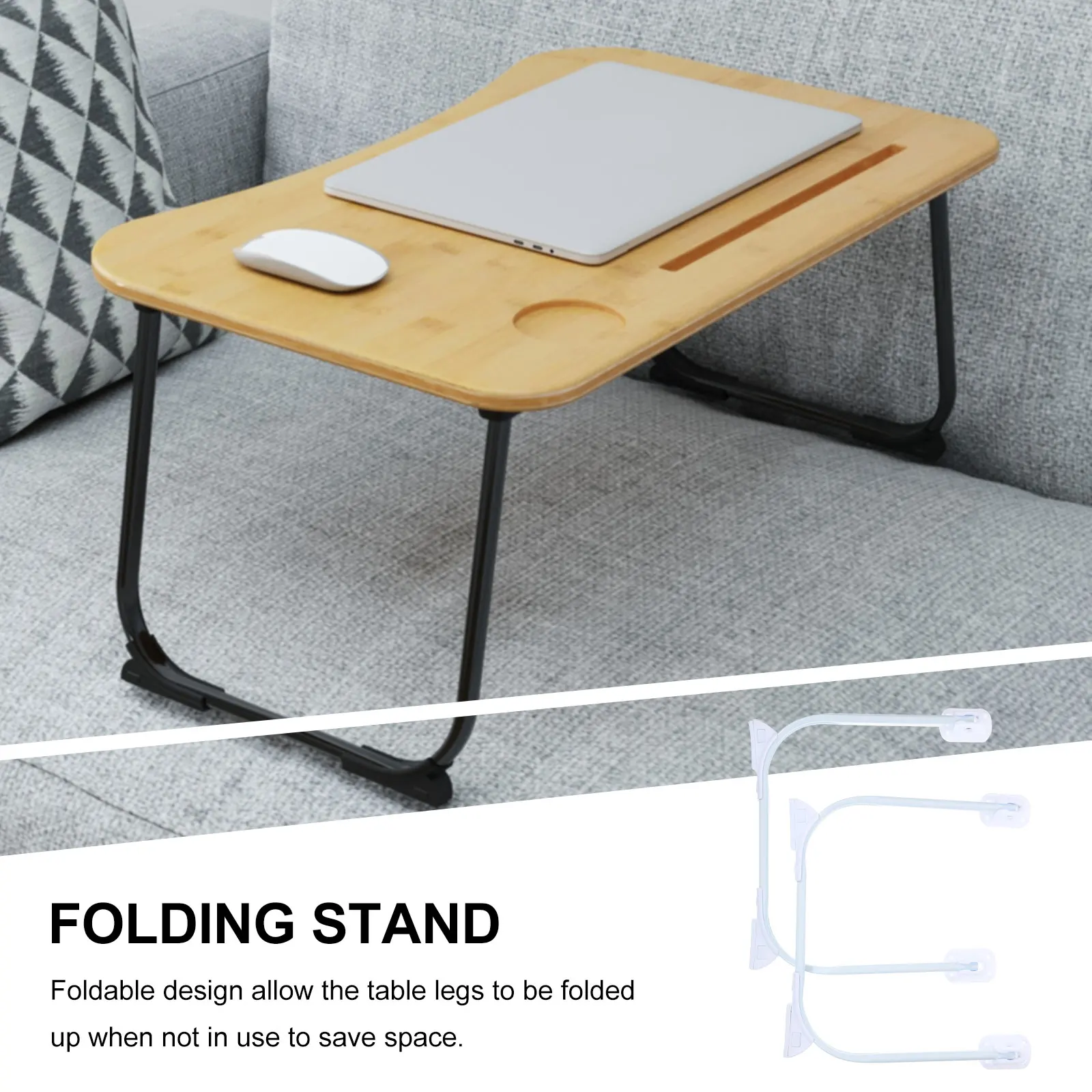 

2Pcs Metal Folding Table Legs Modern Style for Coffee Table Nightstands Kitchen Bar Furniture