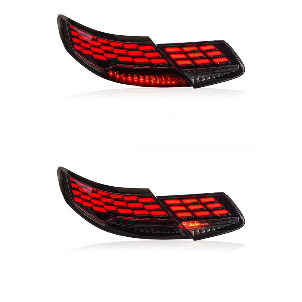 For Mercedes-Benz S-Class Coupe Tail Light Assembly W217 Coupe Retrofit Dragon Scale LED Running Water Turn Tail Light Total