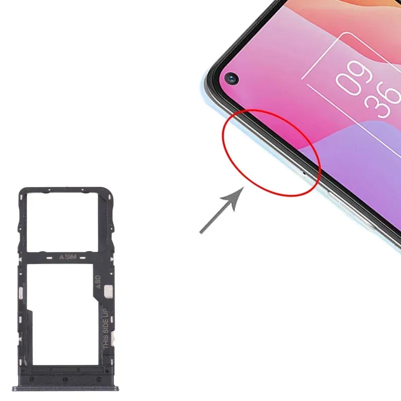 علبة بطاقة SIM لـ TCL 10L/10 Lite T770H T770B #4