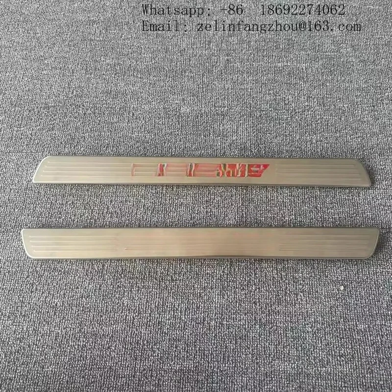 For Mercedes Class CLA GLB GLE GLS AMG Welcome Pedal A35 GLE53 GLB35 X177 X167 X247 Door Threshold LED Electric Running Boards