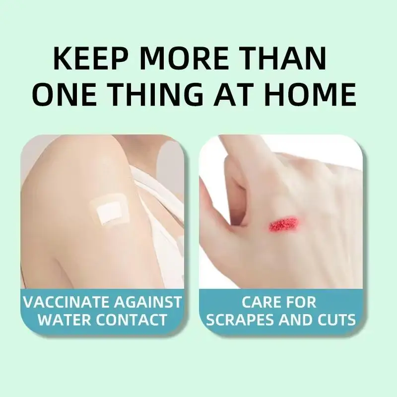 Waterproof PU Adhesive Bandage Protective Stickers Transparent Square Band-Aid 5/10PCS