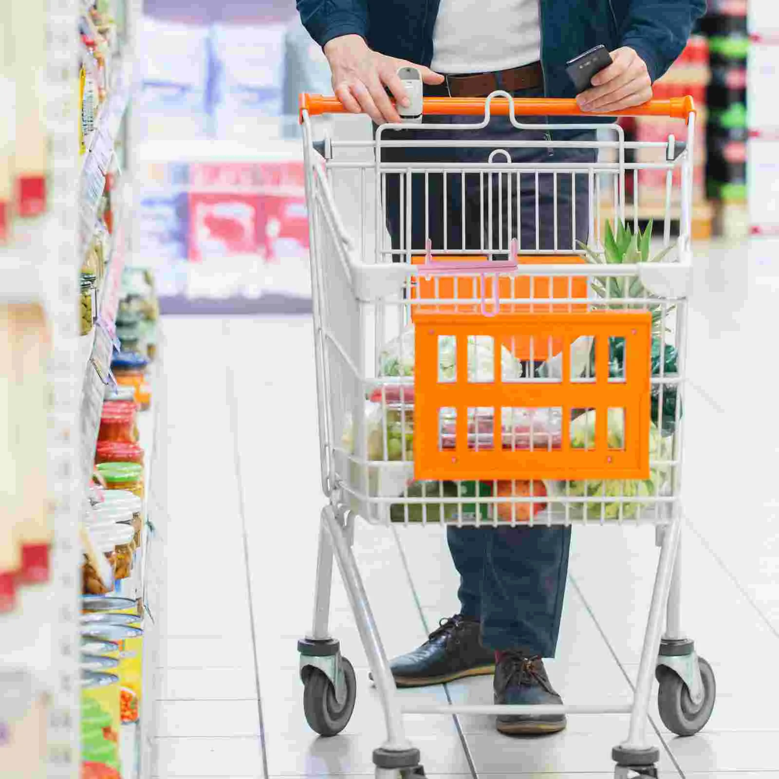 Einkaufswagen-Getränkehalter, tragbarer Einkaufswagen, Getränkehalter-Aufsatz für Supermarktreisen und den Einsatz im Freien