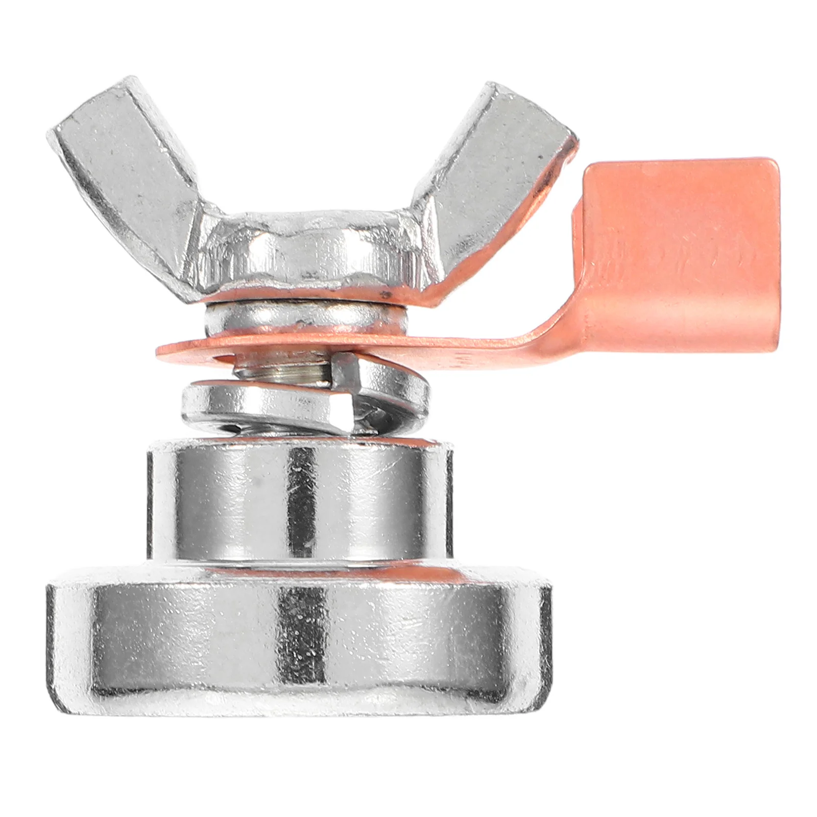 

Magnetic Welding Ground Clamp Heavy Duty Secure Clip for Metal Rods Posts Railings Welding Tables Stable Ground Clamp