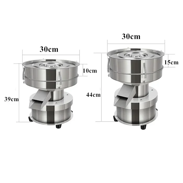 80 mesh powder filter Automatic vibrating screen for industrial food processing Vibrating screen machine