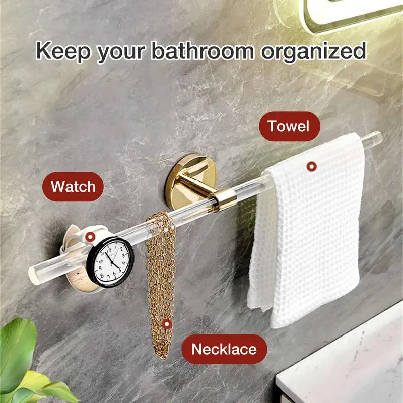 

Towel Bar For Bathroom Modern Hand Towel Bar Hanger Wall Mounted Space Saving Bathroom Towel Bar Hand Towel Holder For Kitchen