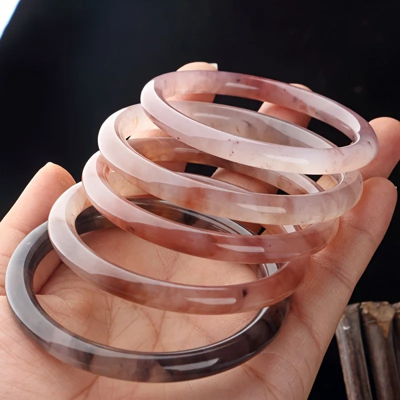 

Natural Violet Thin Bracelet, Exquisite Fashion Jewelry (random Pattern)