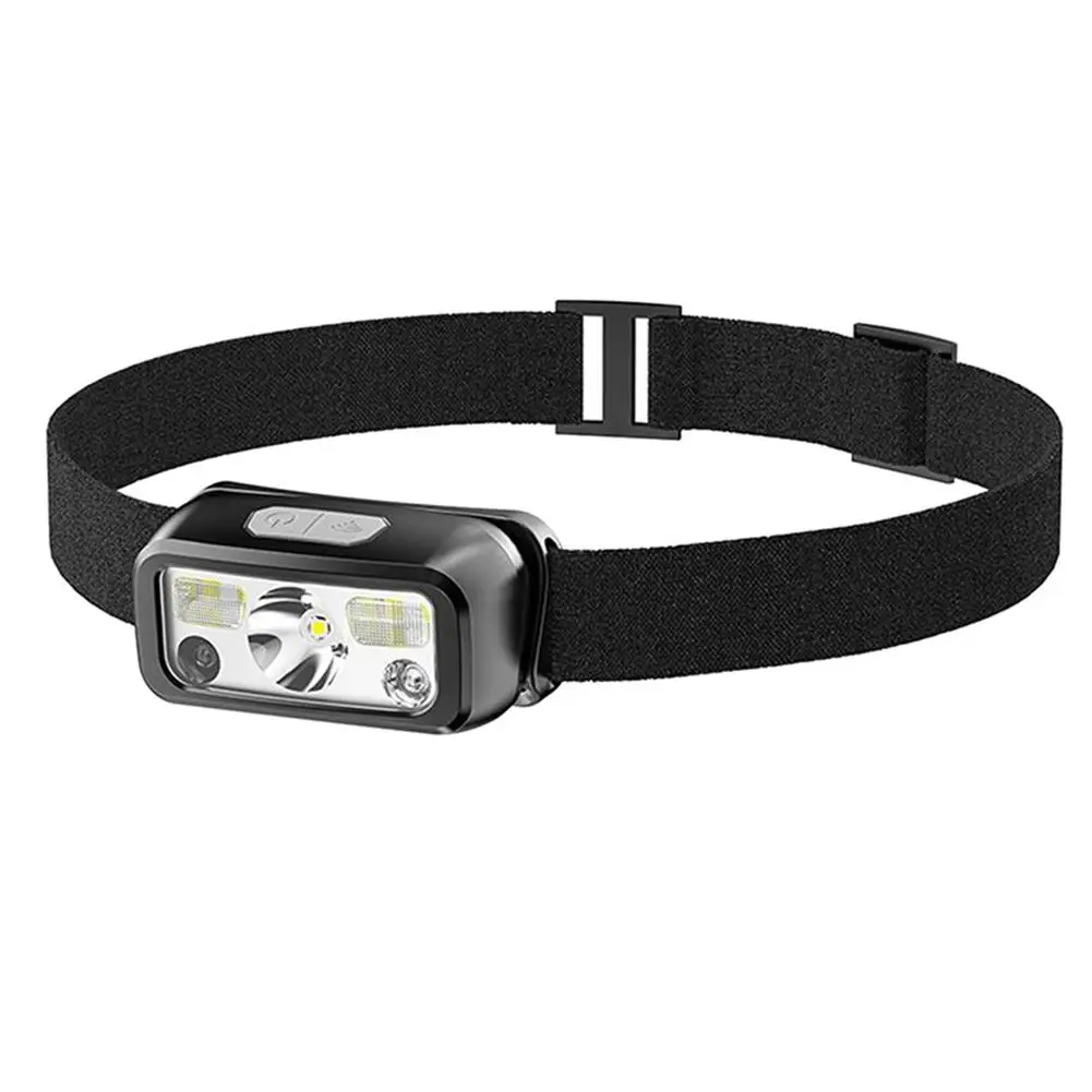 미니 LED 센서 램프, USB 충전식 손전등 토치, 방수 LED 조명, 캠핑 모드 검색, C0D1, 6 개 조명