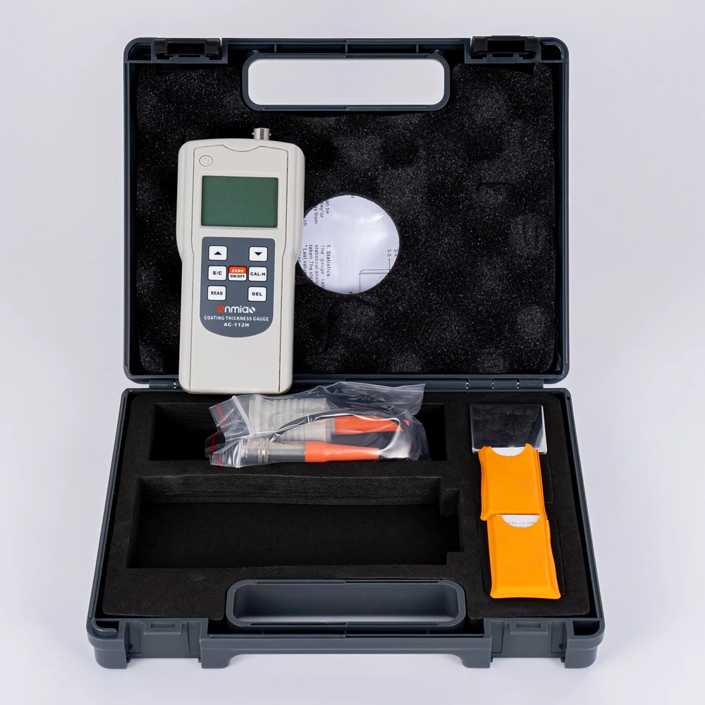 Portable  digital coating thickness gauge 0-12000um large range