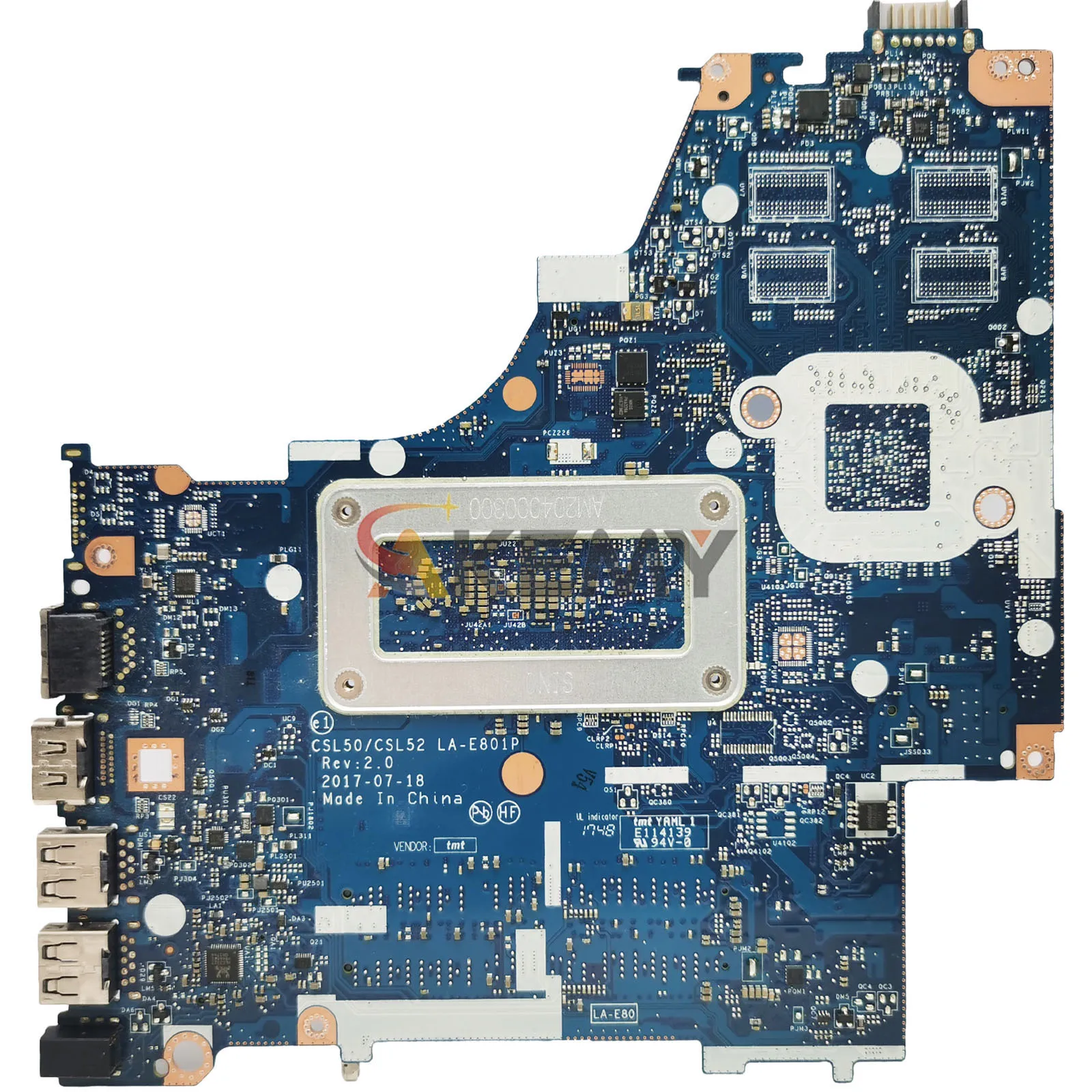 LA-E801P اللوحة الأم للكمبيوتر المحمول HP بافيليون 15-BS 250 G6 مع i3 i5 i7 7th CPU UMA 924751-001 924751-601 100% تم اختبارها بالكامل