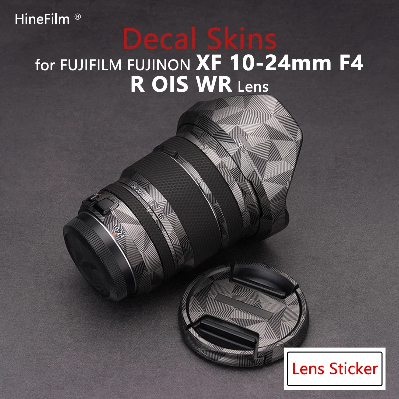 

Fuji XF10-24 F4 Gen 1 Lens Premium Decal Skin for Fujifilm XF 10-24mm f/4.0 R OIS Lens Protector Cover Film Wrap Sticker