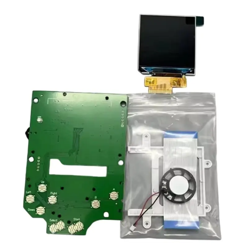 

ABGI-для Gameboy для GB DMG 2,4-дюймовый комплект ЖК-экрана IPS Размер дисплея Высокая яркость для игровых устройств