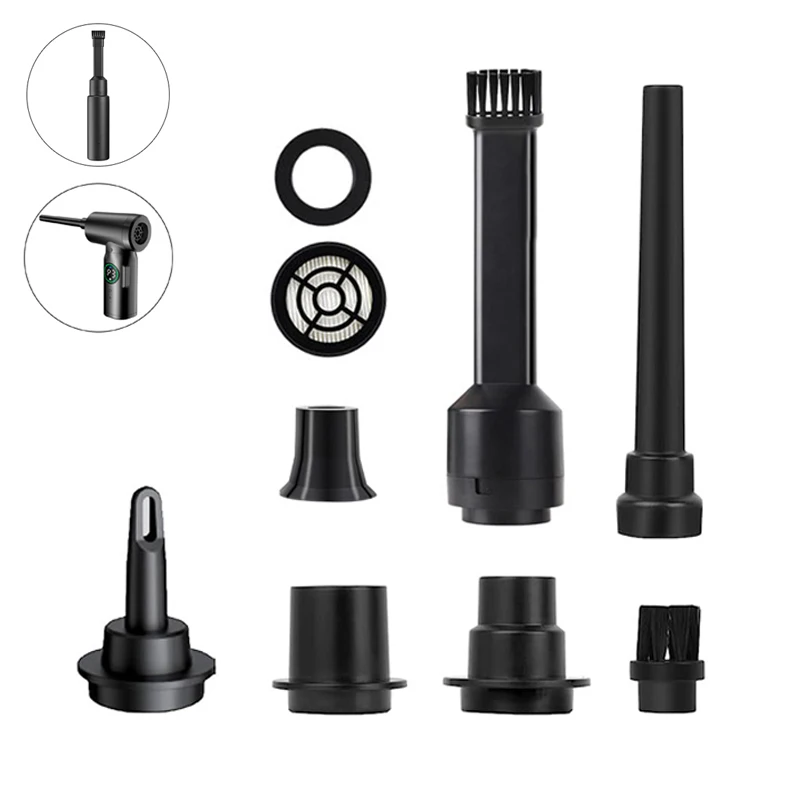 Cordless Blower Accessories Vacuum Cleaner Filter Compressed Air Duster Nozzle for Computer Cleaning Accessories Multiple Choice