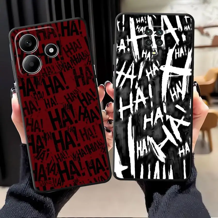حافظة لهاتف Xiaomi Redmi Note 9S 9 10 11 12 Pro 12s 10S 7 8 11s 13 14 Pro Plus من Jokers Fun Haha #1