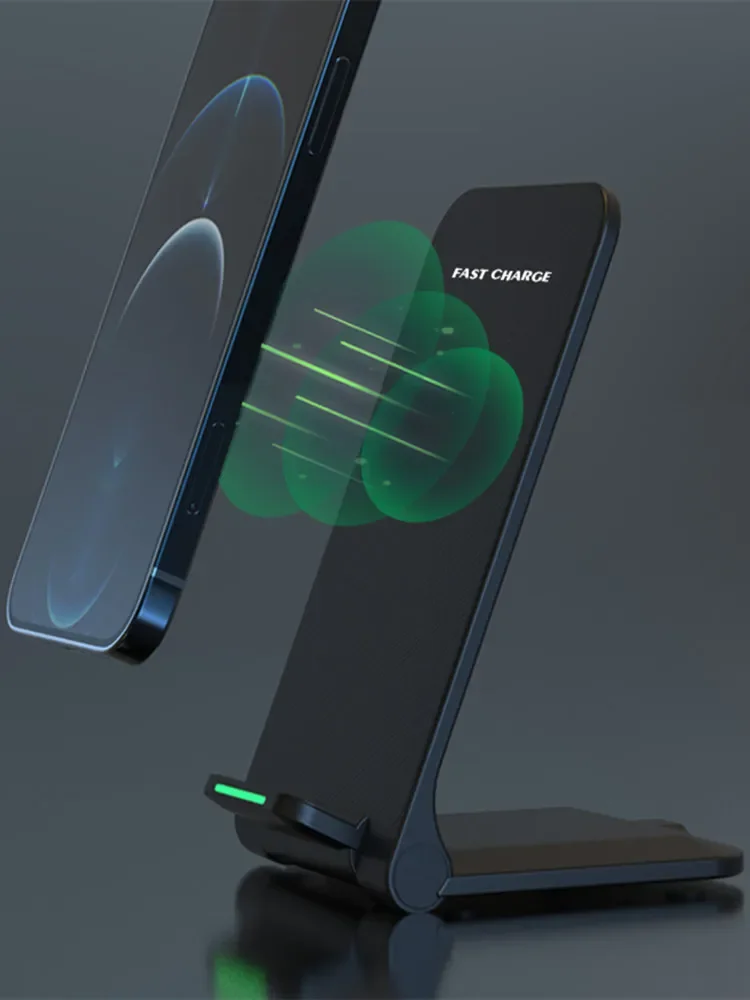 Schnelles kabelloses Ladegerät, faltbare Ladestation für iPhone 17 16 15 14 13 Pro, Samsung, Xiaomi, kabelloser Ladehalter
